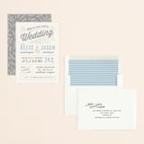 "Rustic Charm" - Save the Dates in Sky by Hooray Creative - Assembled