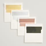 "poetique" - Save the Dates in Autumn by Kate Ahn - Envelope Liner Options
