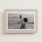 "Stamp" - Save the Dates in Taupe by Claire - Front