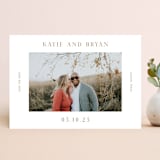 "Cardamom" - Save the Dates in Tan by Megan Davis - Front