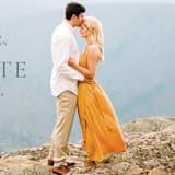 "Like a Movie" - Save the Dates in Sand by Alice Carmen - Detail