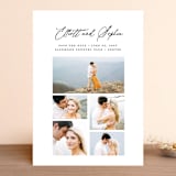 "simple grid" - Save the Dates in Tuxedo by Leah Ragain - Front