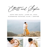 "simple grid" - Save the Dates in Tuxedo by Leah Ragain - Detail