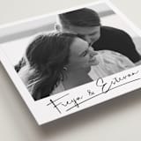 "Photo Snap" - Save the Dates in Powder by Ann Gardner - Detail
