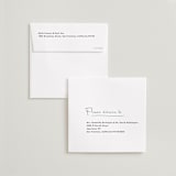 "Photo Snap" - Save the Dates in Powder by Ann Gardner - FREE Recipient Addressing
