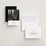 "Composed" - Save the Dates in Ebony by Olivia Raufman - Assembled
