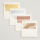 "Rustic Abstract" - Save the Dates in Sahara by Elly - Envelope Liner Options