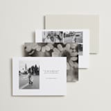 "Nonnette" - Save the Dates in Vanilla by Blustery August - Back of Card Options