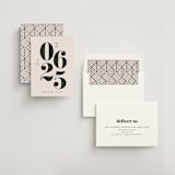 "It's a Date" - Save the Dates in Tuxedo by That Girl Press - Assembled