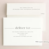 "Granger" - Save the Dates in Stone by Blustery August - FREE Recipient Addressing