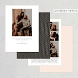 "Amalfi - New York City" - Save the Dates in Flamingo by chocomocacino - Back of Card Options