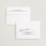 "Stylish Script" - Save the Dates in Cloud by Hooray Creative - FREE Recipient Addressing