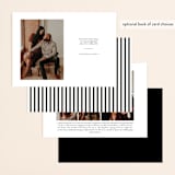 "swell" - Save the Dates in Cotton by Jessica Williams - Back of Card Options