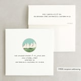 "Travel With Us" - Save the Dates in Snow by Erin Niehenke - FREE Recipient Addressing