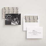 "Inkwoven" - Save the Dates in Pearl by Jelena Vuletic - Assembled