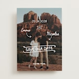 "Love Lettering" - Save the Dates in Morning by Helena Vitto - Front