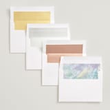 "Love Lettering" - Save the Dates in Morning by Helena Vitto - Envelope Liner Options