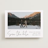 "Scripted Style" - Save the Dates in Cloud by Katherine Moynagh - Front