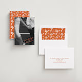 "Imprint" - Save the Dates in Tangerine by Jelena Vuletic - Assembled