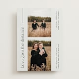 "Going the distance" - Save the Dates in Mint by Blustery August - Front