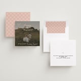 "Ballpoint Suite" - Save the Dates in Blush by Ani Somi - Assembled