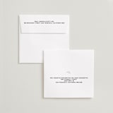 "Ballpoint Suite" - Save the Dates in Blush by Ani Somi - FREE Recipient Addressing