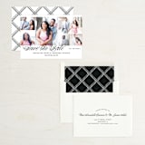 "Photo Block" - Save the Dates in Cloud by Jill Means - Assembled