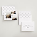 "Editorial Trio" - Save the Dates in Snow by Jill Means - Assembled