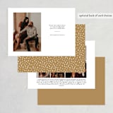 "Skyline - San Francisco" - Save the Dates in Gold Coast by Abby Munn - Back of Card Options