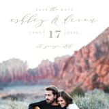 "Serenade" - Save the Dates in Sage by Eric Clegg - Detail