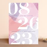 "wash of color" - Save the Dates in Lilac by Karidy Walker - Front