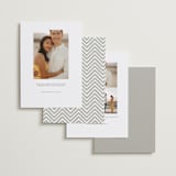 "Etched in love" - Save the Dates in Cloud by Stacey Meacham - Back of Card Options