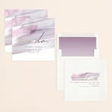 "Canyon" - Save the Dates in Orchid by Kelly Nasuta - Assembled