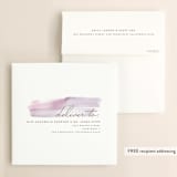 "Canyon" - Save the Dates in Orchid by Kelly Nasuta - FREE Recipient Addressing