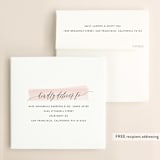"Effervescent" - Save the Dates in Blush by Kristie Kern - FREE Recipient Addressing