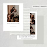 "Summer Love" - Save the Dates in Slate by Laura Hamm - Back of Card Options