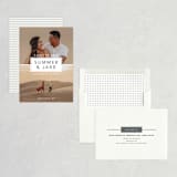 "Summer Love" - Save the Dates in Slate by Laura Hamm - Assembled
