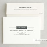 "Summer Love" - Save the Dates in Slate by Laura Hamm - FREE Recipient Addressing
