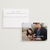 "modern classic" - Save the Dates in Porcelain by Chryssi Tsoupanarias - Save the Date with Envelope
