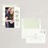 "Tall" - Save the Dates in Grass by Lea Delaveris - Assembled