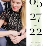 "Tall" - Save the Dates in Grass by Lea Delaveris - Detail