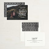 "Forever Begins" - Save the Dates in Chalk by Pink House Press - Assembled