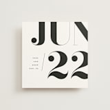 "calendrier" - Save the Dates in Cotton by kelli hall - Front