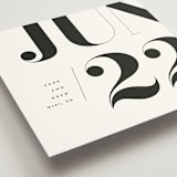 "calendrier" - Save the Dates in Cotton by kelli hall - Detail