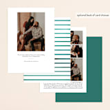 "Simply Us" - Save the Dates in Forest by Jessica Maslyn - Back of Card Options