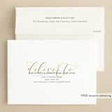 "Big is beautiful" - Save the Dates in Cotton by My Splendid Summer - FREE Recipient Addressing