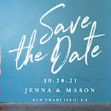 "Jot It Down" - Save the Dates in Pearl by Owl and Toad - Detail