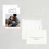 "Modern Love" - Save the Dates in Tuxedo by Christine Taylor - Assembled