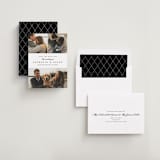 "Classic Trio" - Save the Dates in Icicle by Stacey Meacham - Assembled