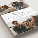 "Classic Trio" - Save the Dates in Icicle by Stacey Meacham - Detail